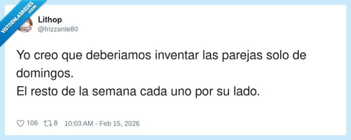 pareja,domingos,relaciones,rutina,modoavi&oacute;n