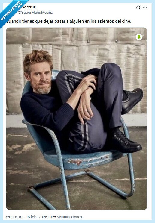 pasar,fila,cine,dejar