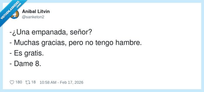 empanada,gratis,antojo,taca&ntilde;er&iacute;a,whatsapp
