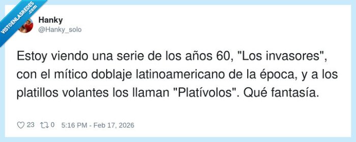 ovnis,doblaje,a&ntilde;os60,televisi&oacute;n,nostalgia
