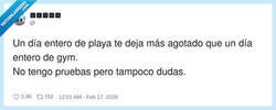 Enlace a El único deporte que te deja agujetas sin haber hecho nada, por @