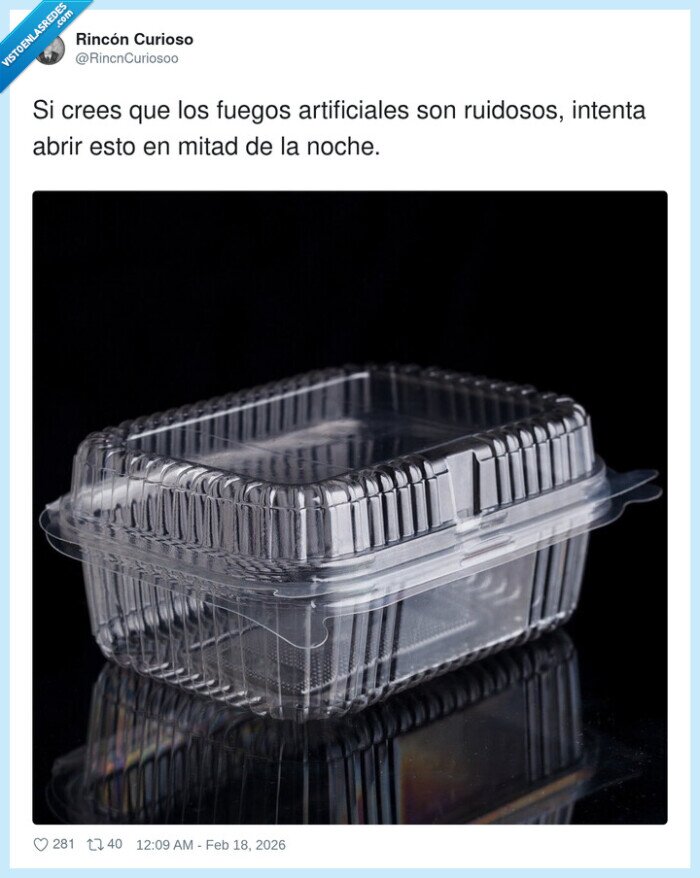 tupper,pl&aacute;stico,ruido,noche,cena