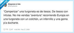 Enlace a Es hacer turismo con resaca y sin ducha, por @harryelsocio