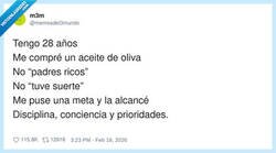 Enlace a A los 28, el aceite de oliva ya es tu Lamborghini, por @memesdel3mundo