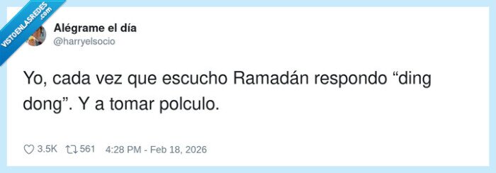 Ramad&aacute;n,dingdong,polculo,cultural
