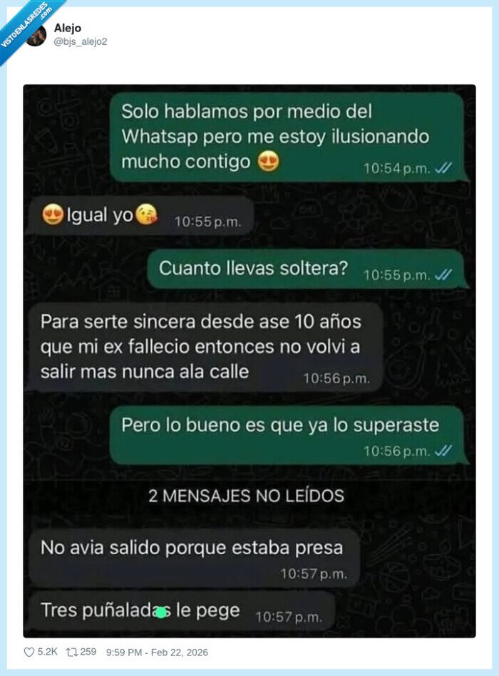 soltera,presa,pu&ntilde;aladas