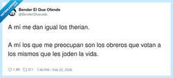Enlace a Los therians me dan igual: lo raro es currar para que gane el que te recorta, por @BenderOfuscado