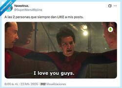 Enlace a Me dais la vida por @supermanumolina