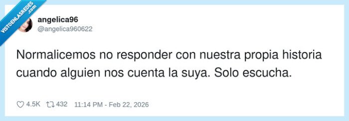 1716589 - Normalicemos escuchar sin convertirlo en mi TED Talk, por @angelica960622