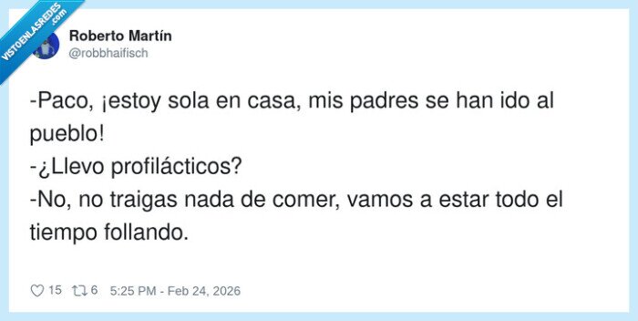 1716712 - Cuando te preguntan por los condones y tú ya estabas pensando en el táper, por @robbhaifisch