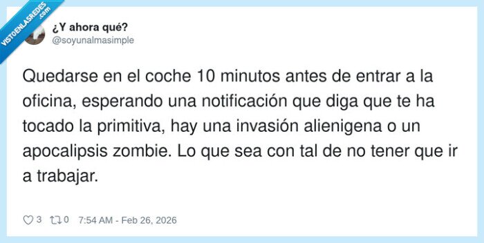 oficina,trabajo,coche,primitiva,apocalipsis