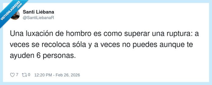 luxaci&oacute;n,hombro,ruptura,recolocar,amigos