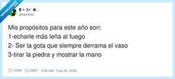 Enlace a Este año no mejoro: me perfecciono como agente del caos, por @taiiii444