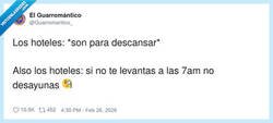 Enlace a Descansar sí, pero con horario de oficina, campeón, por @Guarromantico_