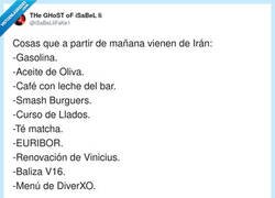 Enlace a Al final Irán no tiene petróleo, tiene la inflación premium de España, por @iSaBeLIiFaKe1