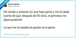 Enlace a Lo que sigo sin superar es la gente, por @SantiLiebanaR