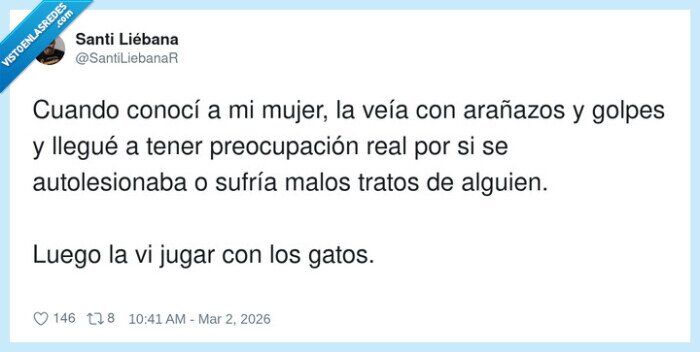 gatos,pareja,ara&ntilde;azos,malentendidos,convivencia