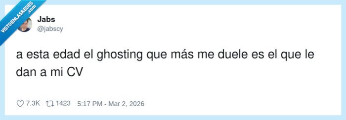 ghosting,curr&iacute;culum,trabajo,entrevistas,rechazo