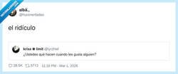 Enlace a El ridículo con mucha confianza, por @huronenfadao