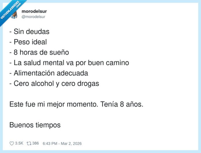 infancia,nostalgia,adultos,deudas,salud