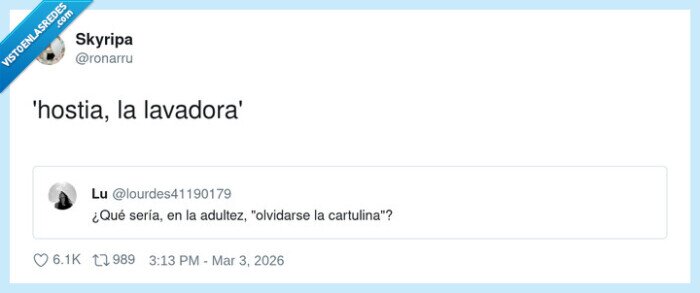 adultez,lavadora,olvidos,rutina,cartulina