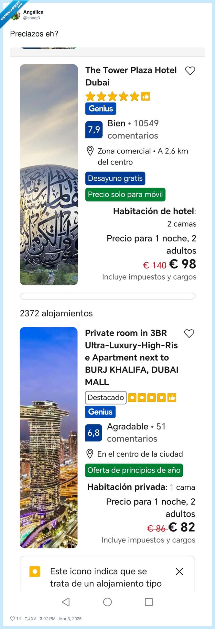 hoteles,dubai,ofertas,precios,viajes,guerra