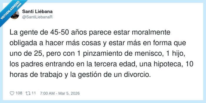 cuarenta&ntilde;eros,hipoteca,divorcio,paternidad,lesiones