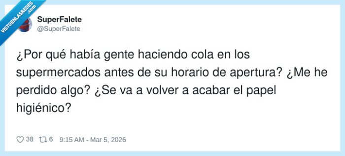 supermercado,colas,apertura,papeleigienico,pandemia