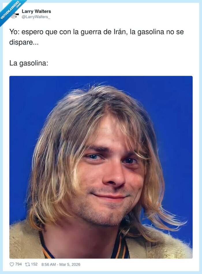 gasolina,disparo,guerra,ir&aacute;n,kurt kobain