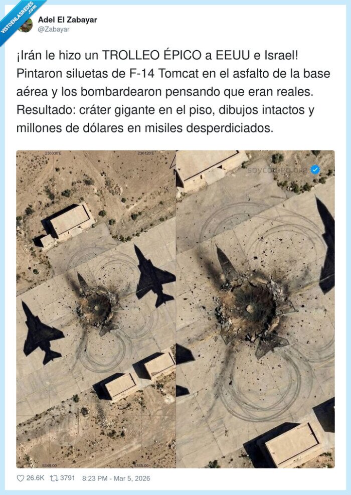 1718487 - TROLLEO ÉPICO a EEUU e Israel