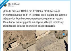 Enlace a TROLLEO ÉPICO a EEUU e Israel