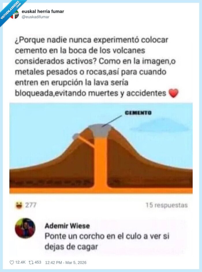 volcanes,cemento,comentarios,ocurrencias,twitter
