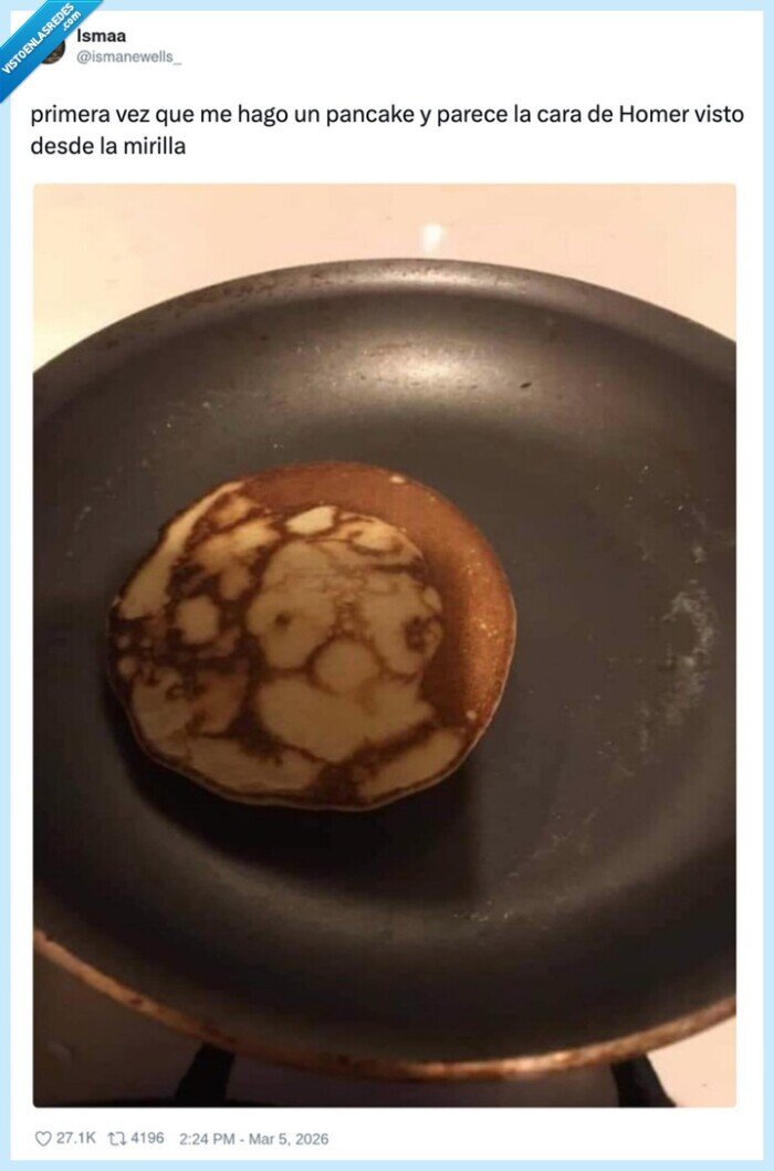 pancake,cocina,fracaso,homer,sarten,simpson