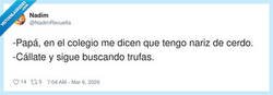Enlace a Tú tira pa’l suelo, que hay que amortizar la nariz, por @NadimRevuelta