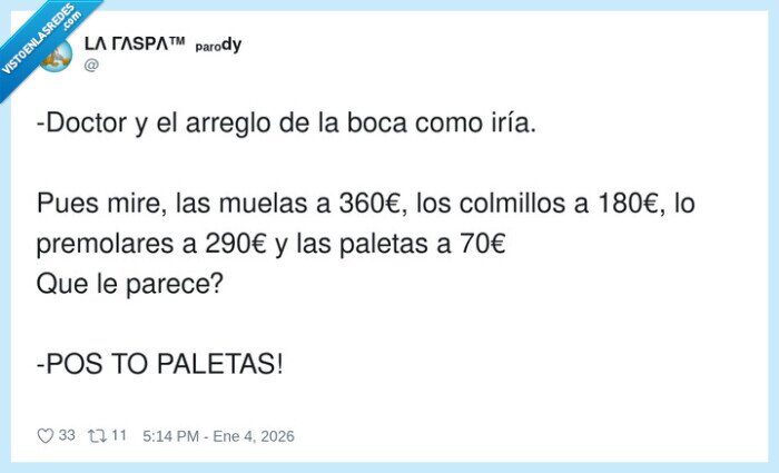 dentista,precios,muelas,paletas,ahorro