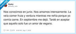 Enlace a Yo era de chuletón y ella de superioridad moral, por @Hanky_solo