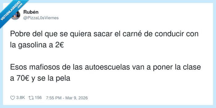 conducci&oacute;n,autoescuelas,gasolina,precios,carnet