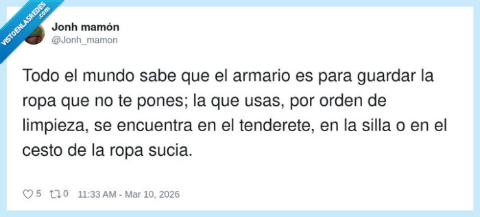 1719121 - Mi armario es un museo: se visita, pero no se usa, por @Jonh_mam on