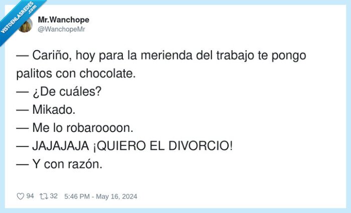 pareja,divorcio,merienda,oficina,Mikado