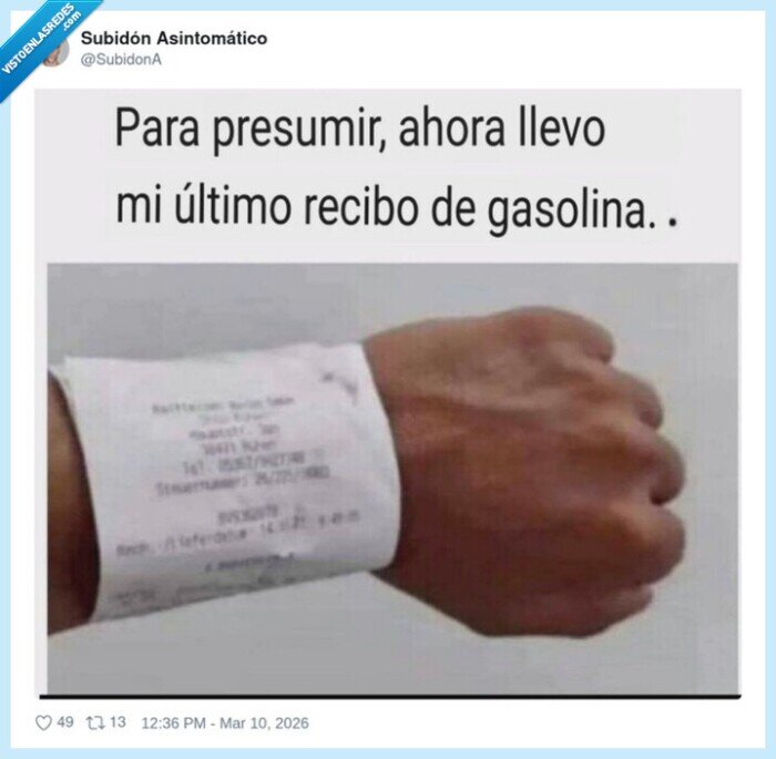 gasolina,precios,recibo,lujo,inflacion