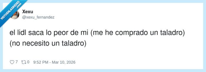 lidl,compras,taladro,adultos,capricho