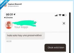 Enlace a Pedir dos cajas era de persona con esperanza y agenda, por @capturebizarre