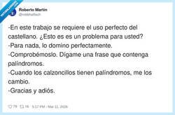 Enlace a Hasta que me piden una frase algo complicada