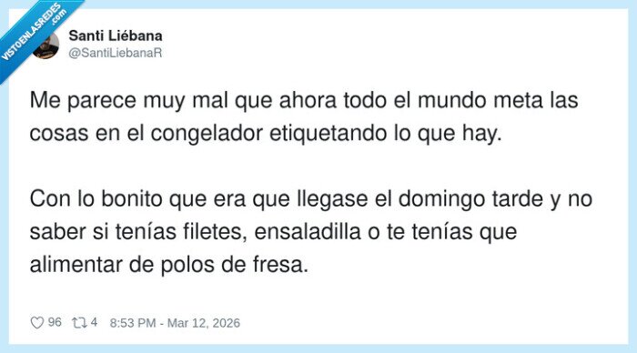 1719640 - Etiquetar el congelador es matar la ruleta rusa del domingo noche, por @SantiLiebanaR