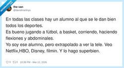 Enlace a En mi clase yo era el atleta, pero en maratones de series sin mover el culo, por @davidmartinyo
