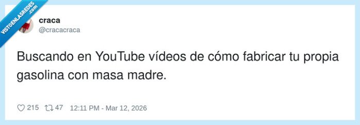 gasolina,masaMadre,YouTube,inflaci&oacute;n,supervivencia