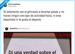 Enlace a Yo no hago deporte: voy al gimnasio a tunearme el cuerpo, como el coche, por @fenixzintas