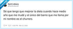 Enlace a Mi vínculo más estable es con el churrero, por @SantiLiebanaR