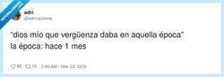 Enlace a Yo hablando de “aquella época” y era literalmente el mes pasado, por @adricazoorla