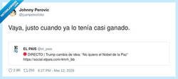 Enlace a Sí, lo tenía casi ganado al 99%, por @juanpetooloko